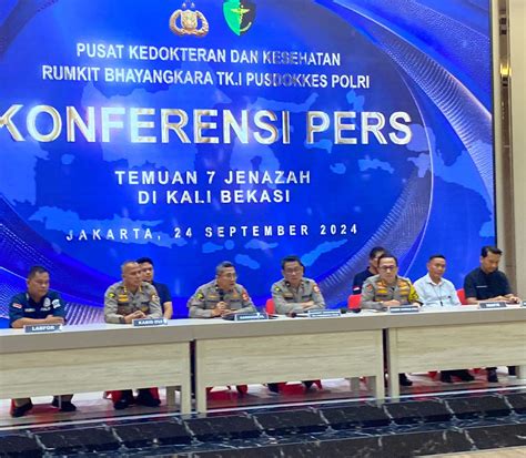 Rs Polri Identifikasi Dua Dari Tujuh Jenazah Di Kali Bekasi