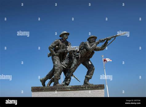 British Normandy Memorial Ver Sur Mer Normandy France June 2023 The