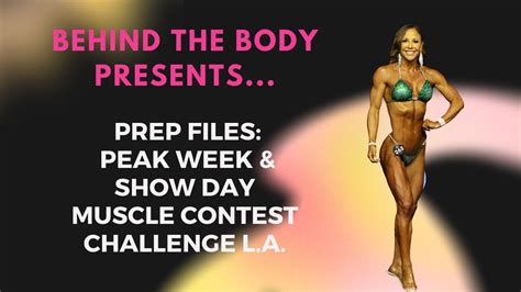 PEAK WEEK SHOW DAY VLOG BIKINI PREP YouTube