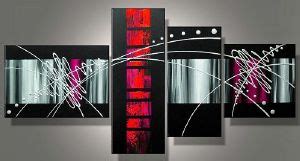 Tableaux Abstrait Design Triptyque Eva