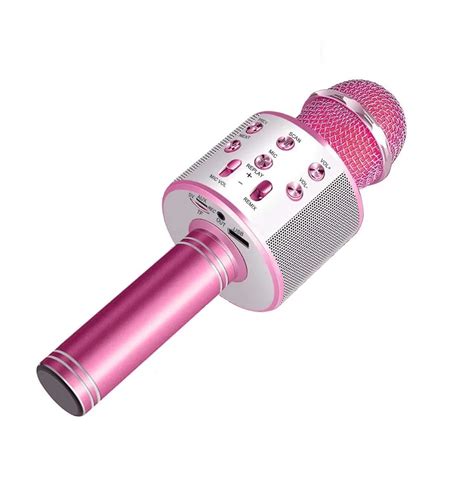 Micr Fono De Karaoke Inal Mbrico Con Bluetooth Y Bocina Eo Safe Imports