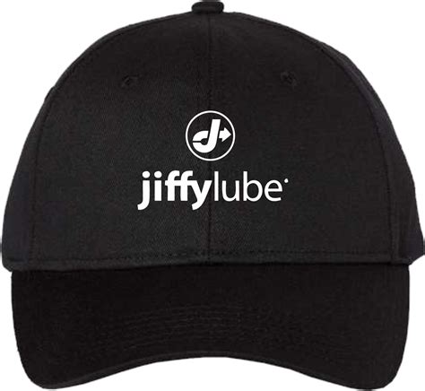 Jiffy Lube Value Cap Stacked White Logo - A&A Custom Wear