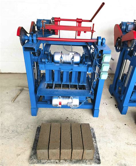 Interlocking Semi Automatic Cement Block Paving Brick Making Machine