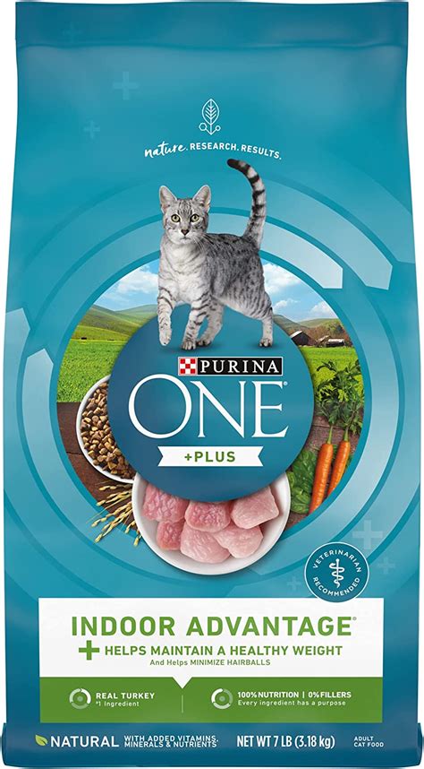 Purina One Natural Low Fat Weight Control Indoor Dry Cat Food Plus