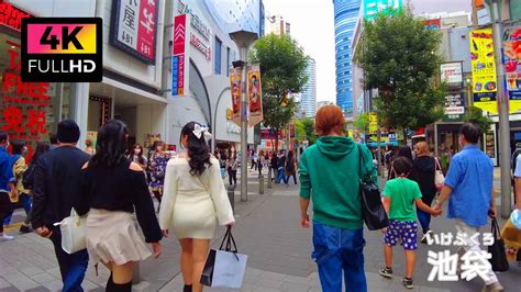 【4k】休日の池袋駅東口を散歩 Oct 2023 Walk Around Ikebukuro On Holiday Youtube