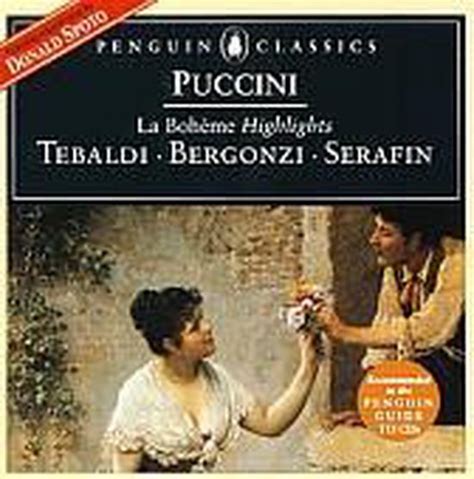 Puccini La Boh Me Highlights Renata Tebaldi Cd Album Muziek Bol