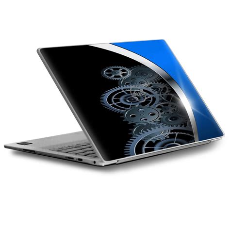 Skin Decal For Dell XPS 13 Laptop Vinyl Wrap Mechanical Gears Motion