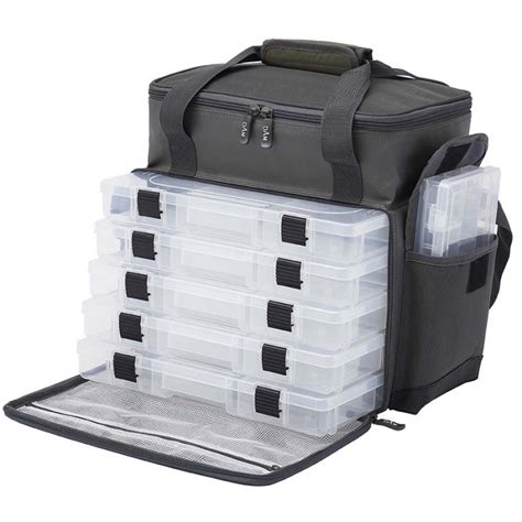 Сумка для рыбалки с коробками DAM Tackle Bags L. Описание, фото, отзывы ...