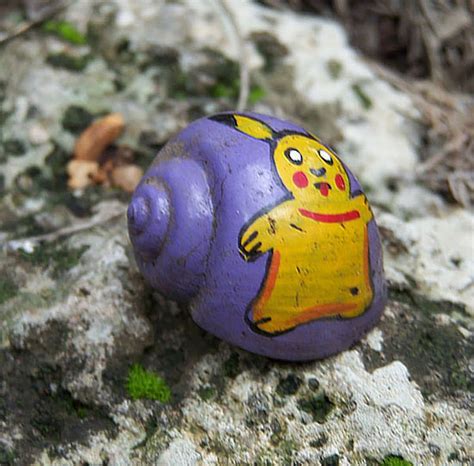 To Protect Snails From Being Stepped On, People Paint On Their Shells