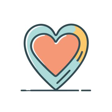 White Heart Outline Icon PNG Images, Vectors Free Download - Pngtree