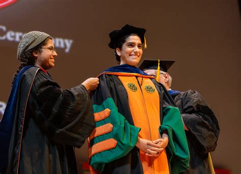 University Celebrates Summer Doctoral Graduates At Hooding Ceremony