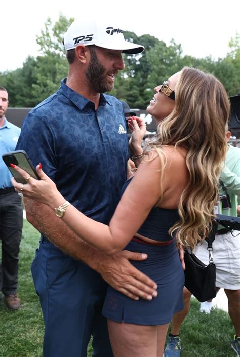 Liv Golf Wag Paulina Gretzky Shows Husband Dustin Johnson How To Do It