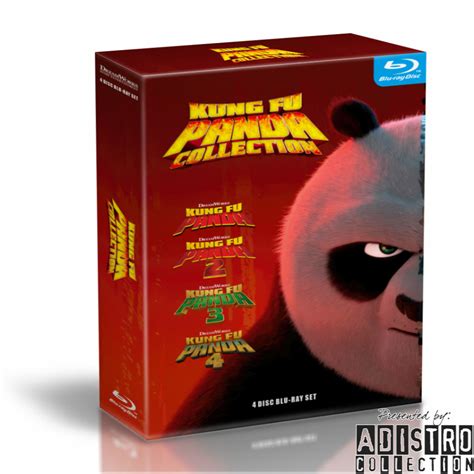 Kungfu KUNG FU PANDA Blu Ray Film BOX SET COMPLETE Edition Shopee