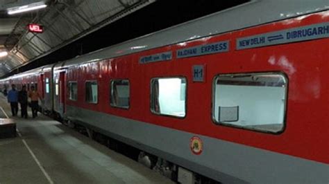 Mumbai Delhi Rajdhani Express Gets Tejas Smart Coaches India Tv