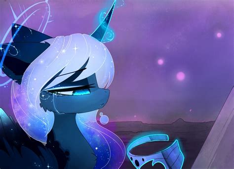 Safe Artist Magnaluna Princess Luna Pony Zefiros Codex