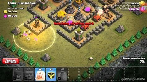 Clash Of Clans Attacco Con Voxel Youtube