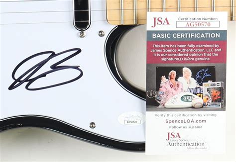 Joe Bonamassa Signed Full Size Electric Guitar Jsa Pristine Auction