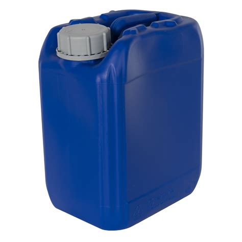 Liter Gallon Blue Hdpe Jerrican With Mm Tamper Evident Cap U