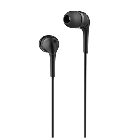 Hoco стерео слушалки за поставяне в ухото с микрофон, жак 3.5mm, 120 сm ...