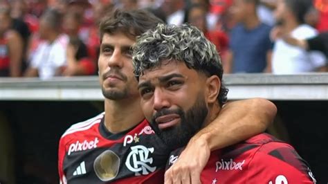 Gabigol Se Emociona Em Despedidas De Filipe Lu S E Rodrigo Caio Veja