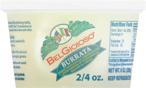 Belgioioso® Burrata Cheese 2 Ct 4 Oz Frys Food Stores