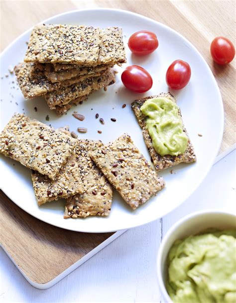 Crackers Aux Graines Pour 8 Personnes Recettes Elle à Table