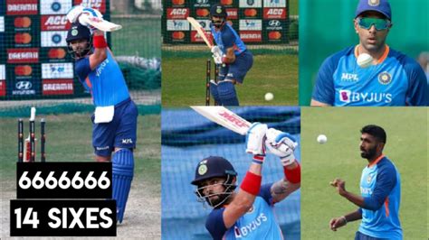 Virat Kohli Batting Practice Today India Practice Session Today Team