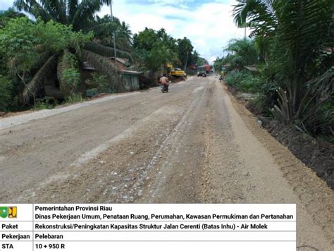 Pemprov Riau Komitmen Perbaiki Jalan Rusak Akibat Truk Batubara