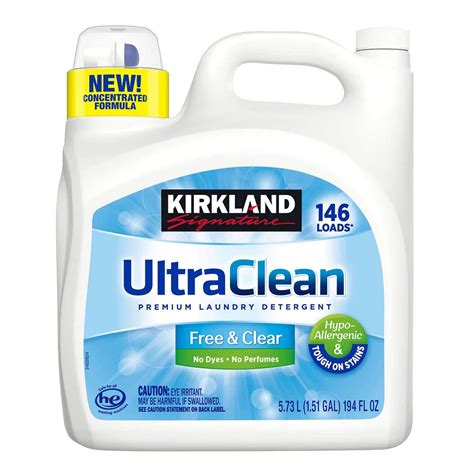 Buy Kirkland Signature Ultra Cleanliquid Laundry Detergent 146 Loads