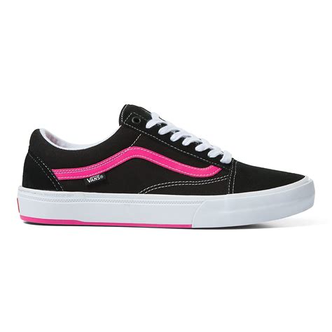 Vans Bmx Old Skool Shoe Blackneon Pink The Boiler Room