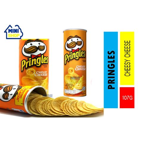 Pringles Cheesy Cheese Potato Crisps G Shopee Singapore