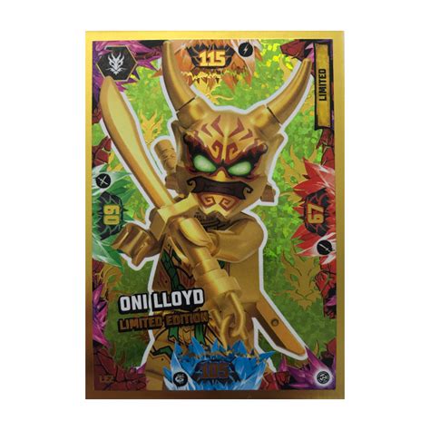 Lego Ninjago Trading Card Game English Series Le Oni Lloyd