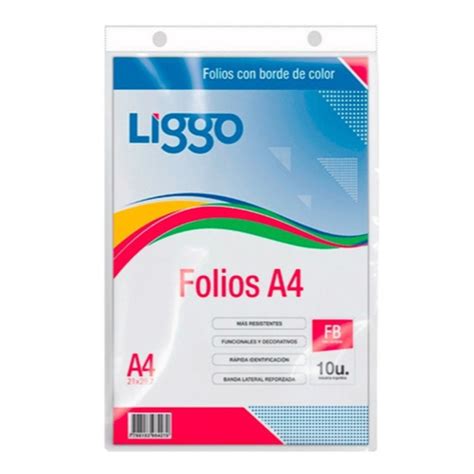 Folios Liggo B Color A X Liberia Comercial Dimaq Xxi