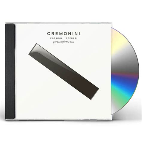 Cesare Cremonini Possibili Scenari Per Pianoforte E Voce Cd