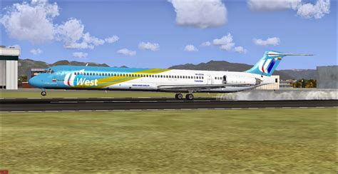 Flight1 Super 80 Pro West Caribbean Airways