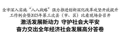 全市深入实施“八八战略”强力推进创新深化改革攻坚开放提升工作例会暨2023年第三次县（市、区）比看现场会召开张振丰发展温州