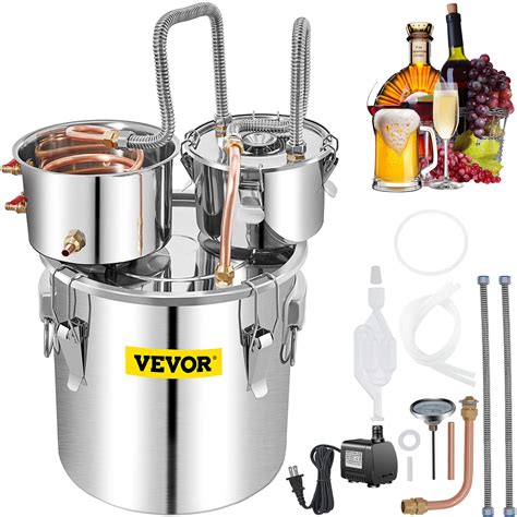 Vevor 13 2 Gal 50 L Alcohol Still