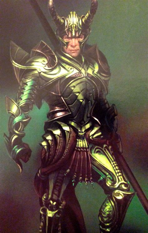 Extremely Early Concept Art For Loki From Thor 2011 At This Stage