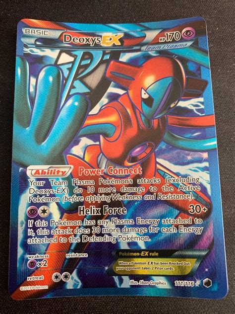 Pokemon Deoxys Ex Card