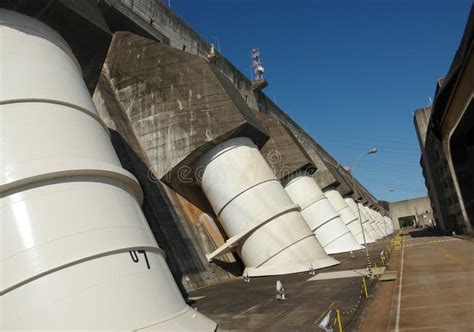 Hydroelectric Power Station Plant Itaipu Dam Brazil Paraguay