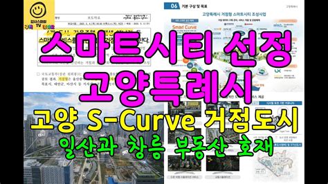 고양특례시 국토부 ‘거점형 스마트시티 조성사업 최종 선정고양 S Curve 거점도시 Youtube