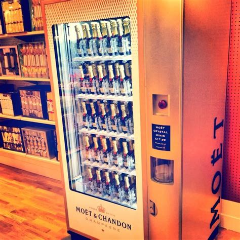 Moët And Chandon Finally Introduces Champagne Vending Machine