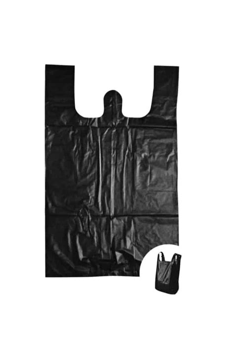 BOLSA NEGRA CAMISETA 1 KG Sr Limpieza