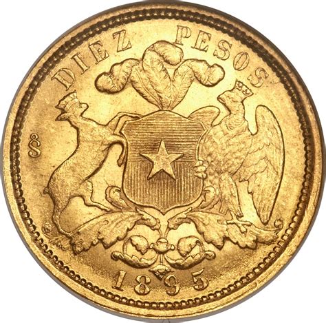 Buy the Chile Gold 10 Pesos (Avg Circ) | Monument Metals