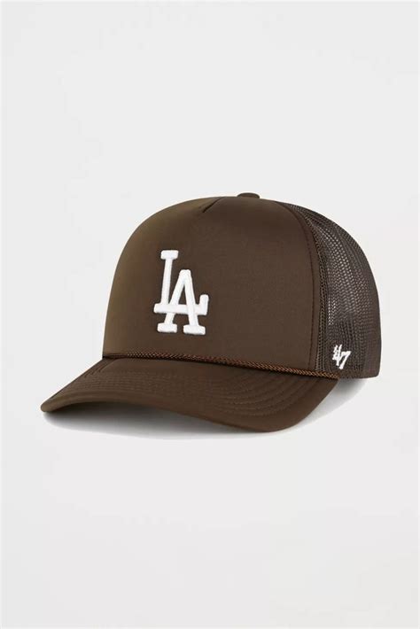 Uo Exclusive Los Angeles Dodgers Trucker Hat Vintage Trucker Hats