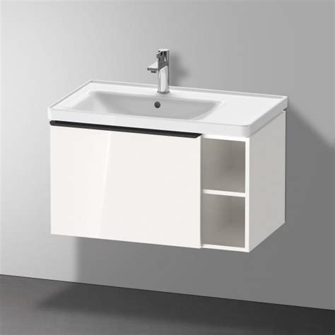 Duravit D Neo Waschtisch mit Unterschrank 1 Auszug weiß hochglanz WT