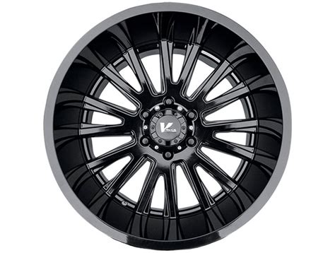 V Rock Gloss Black Vr X Anvil Wheels Rugged Ridge