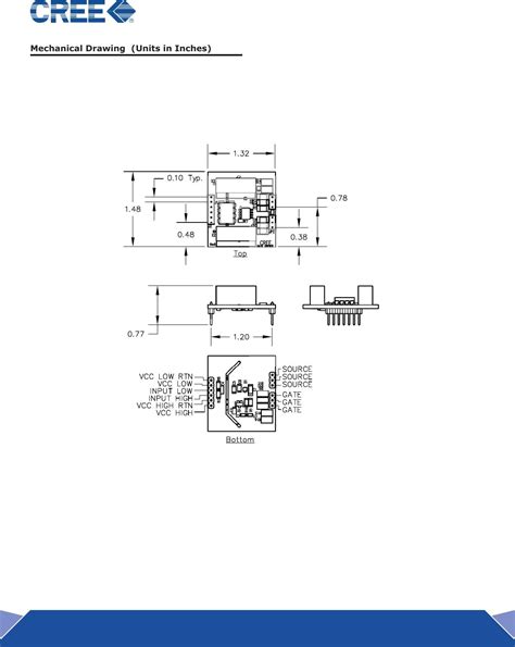 SiC MOSFET Isolated Gate Driver Datasheet by Cree/Wolfspeed | Digi-Key ...