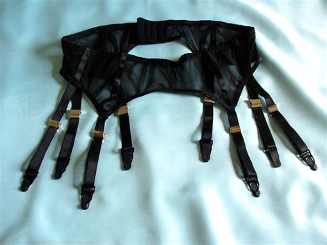 Porte Jarretelles Attaches Transparente Lingerie Rotique Etsy