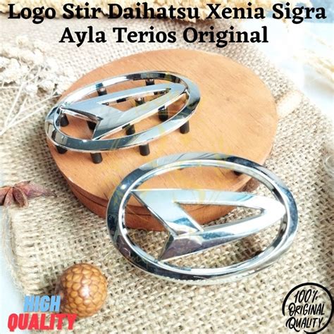 Jual Logo Stir Daihatsu Xenia Sigra Ayla Terios Original Shopee Indonesia